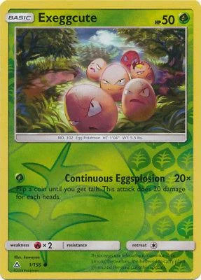 Exeggcute #1 — Ultraprisma (Reverse Holo)