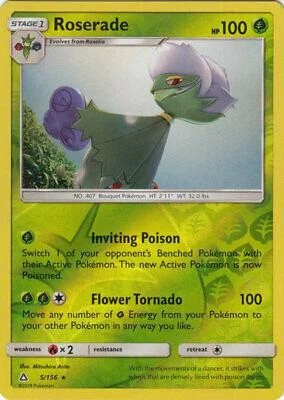 Roserade #5 — Ultraprisma (Reverse Holo)