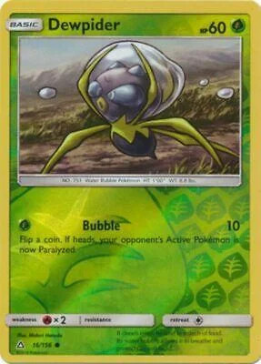 Dewpider #16 — Ultraprisma (Reverse Holo)