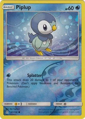 Piplup #31 — Ultraprisma (Reverse Holo)