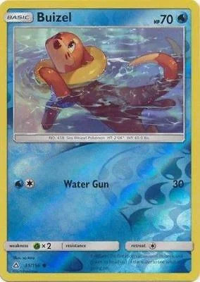 Buizel #35 — Ultra Prisma (Reverse Holo)
