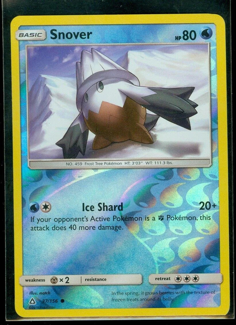 Snover #37 — Ultraprisma (Reverse Holo)