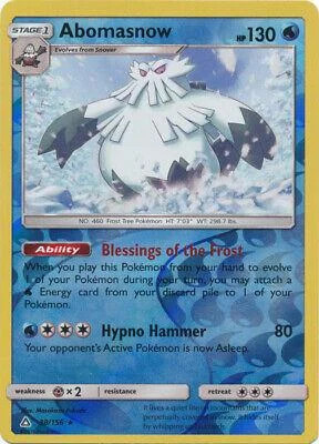 Abomasnow #38 — Ultraprisma (Reverse Holo)