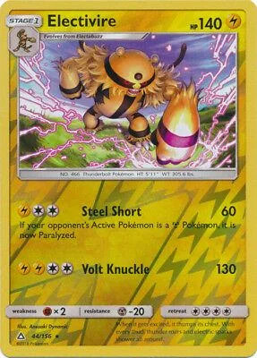 Electivire #44 — Ultra Prisma (Reverse Holo)