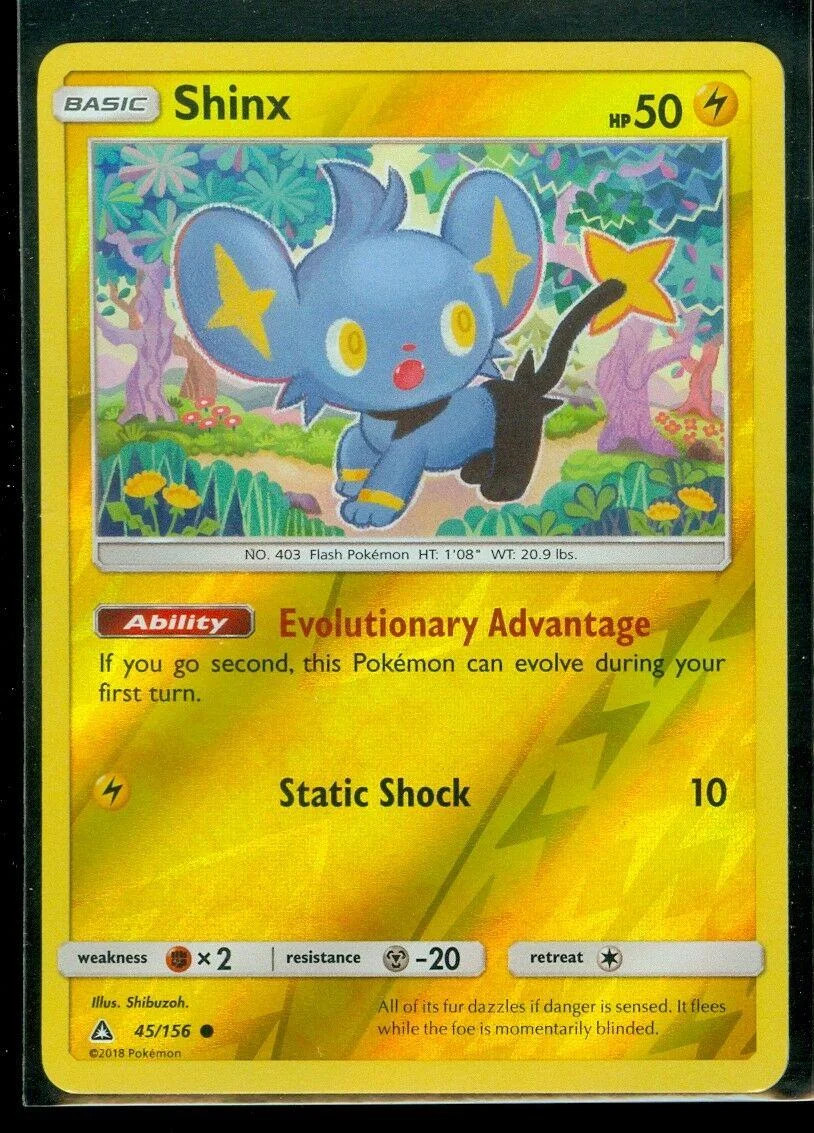 Shinx #45 — Ultraprisma (Reverse Holo)