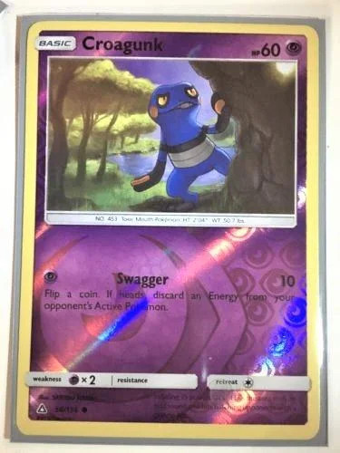 Croagunk #56 — Ultraprisma (Reverse Holo)