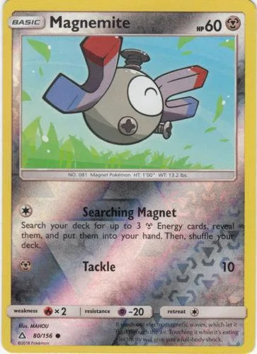 Magnemite #80 — Ultraprisma (Reverse Holo)