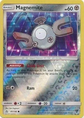 Magnemite #81 — Ultraprisma (Reverse Holo)