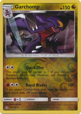 Garchomp #99 — Ultra Prisma (Reverse Holo)