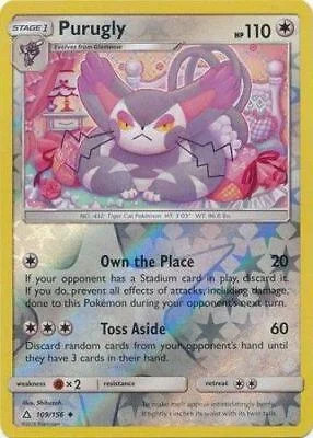 Purugly #109 — Ultra Prisma (Reverse Holo)