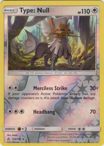 Tipo Nulo #115 — Ultra Prisma (Reverse Holo)