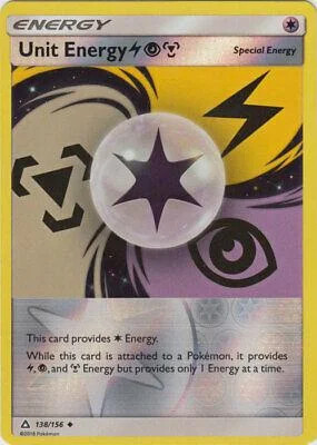 Energia Unitária LightningPsychicMetal #138 — Ultra Prisma (Reverse Holo)
