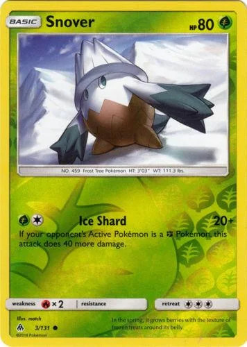 Snover #3 — Luz Prohibida (Reverse Holo)