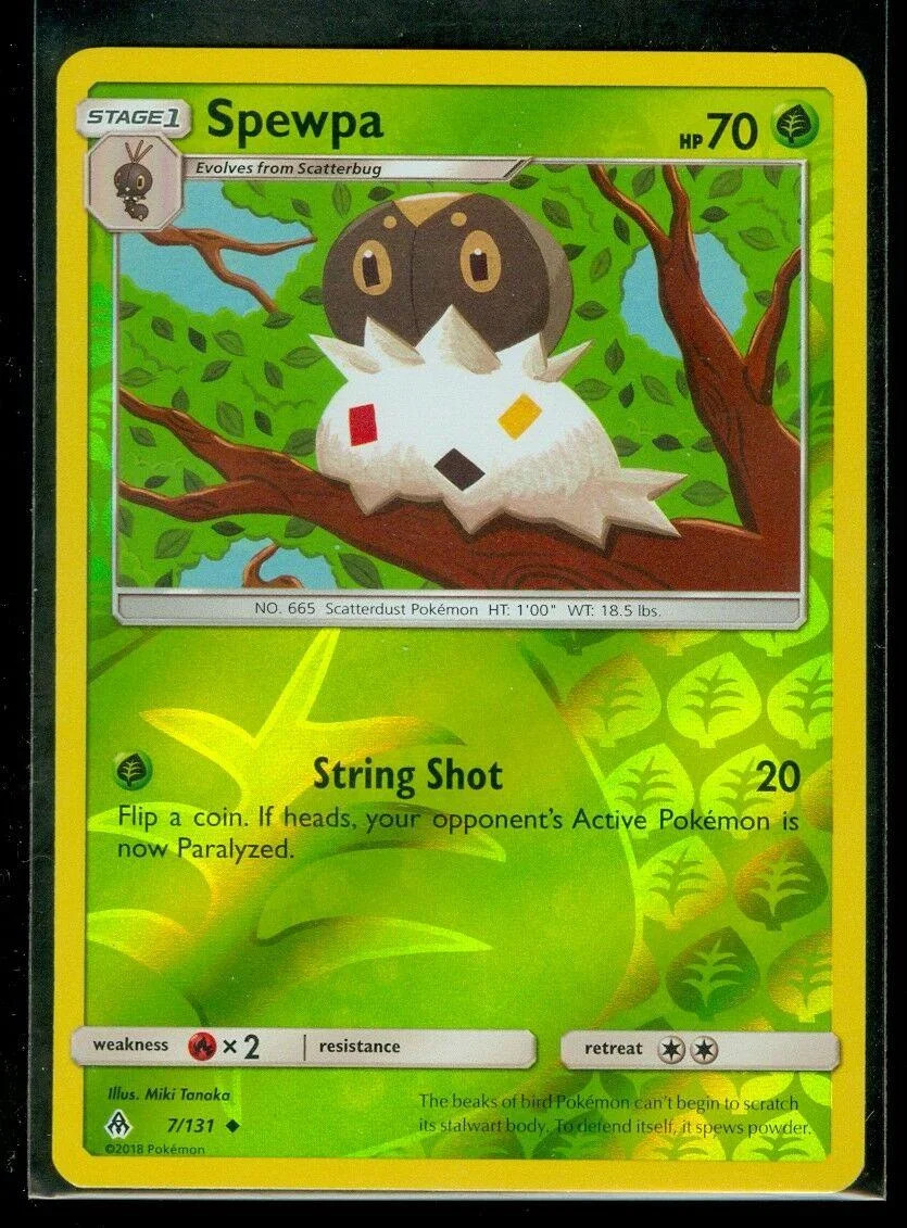 Spewpa #7 — Luz Prohibida (Reverse Holo)