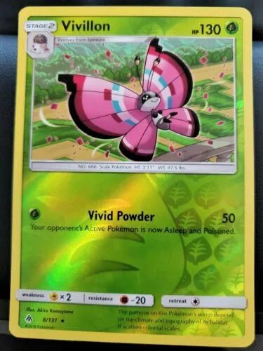 Vivillon #8 — Forbidden Light (Reverse Holo)
