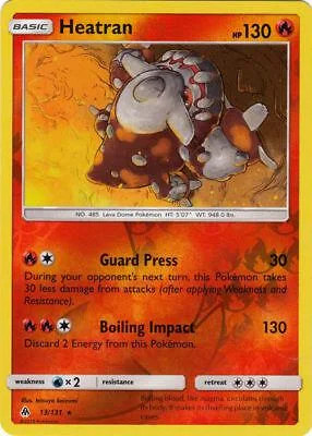 Heatran #13 — Luz Proibida (Reverse Holo)