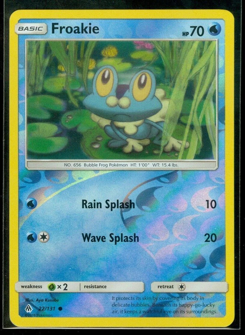 Froakie #22 — Luz Proibida (Reverse Holo)