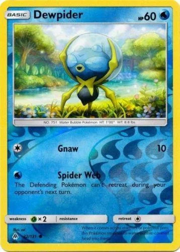 Dewpider #32 — Luz Prohibida (Reverse Holo)