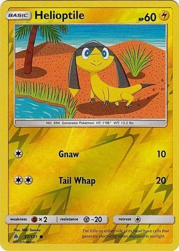 Helioptile #37 — Luz Proibida (Reverse Holo)