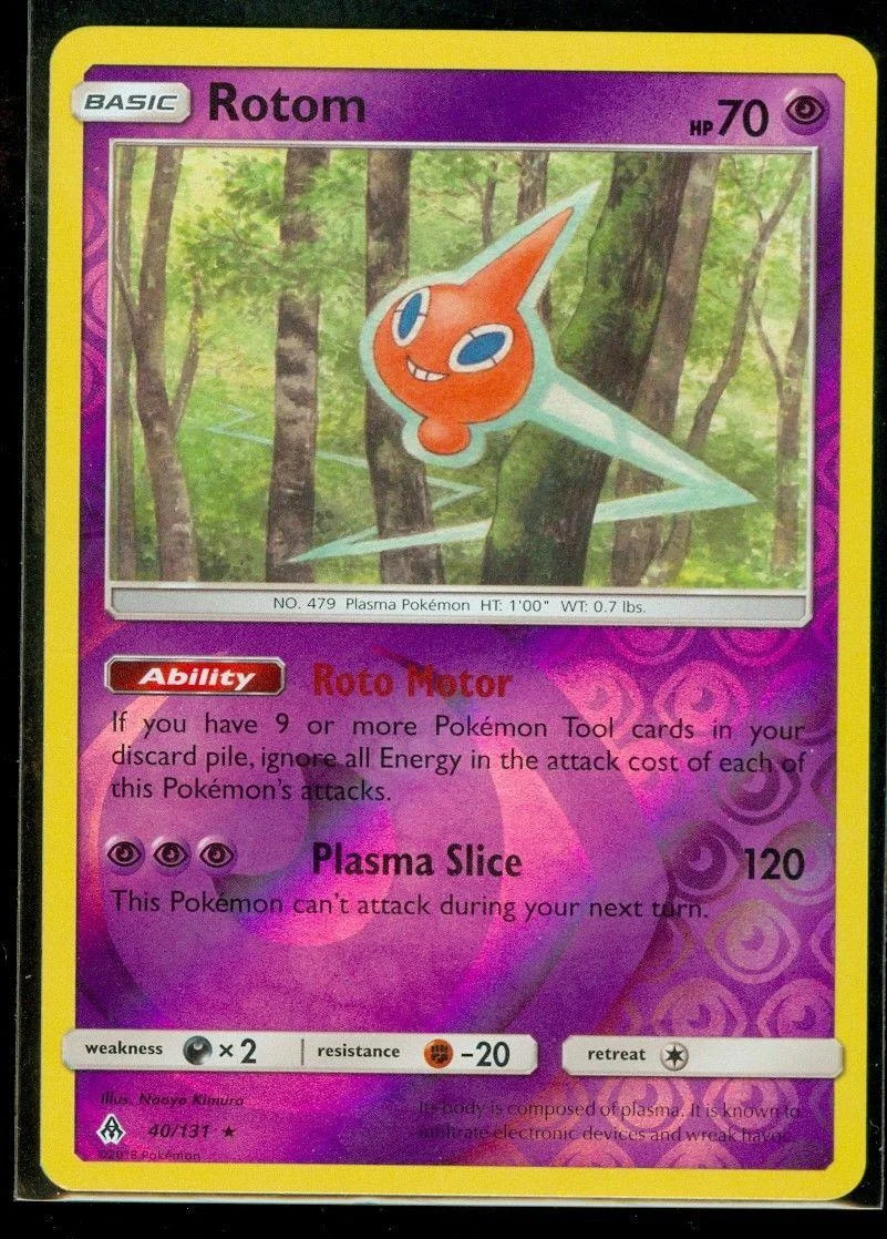 Rotom #40 — Luz Proibida (Reverse Holo)