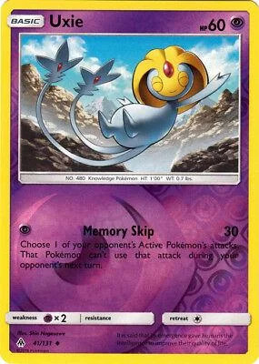 Uxie #41 — Luz Proibida (Reverse Holo)