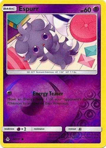 Espurr #44 — Luz Proibida (Reverse Holo)