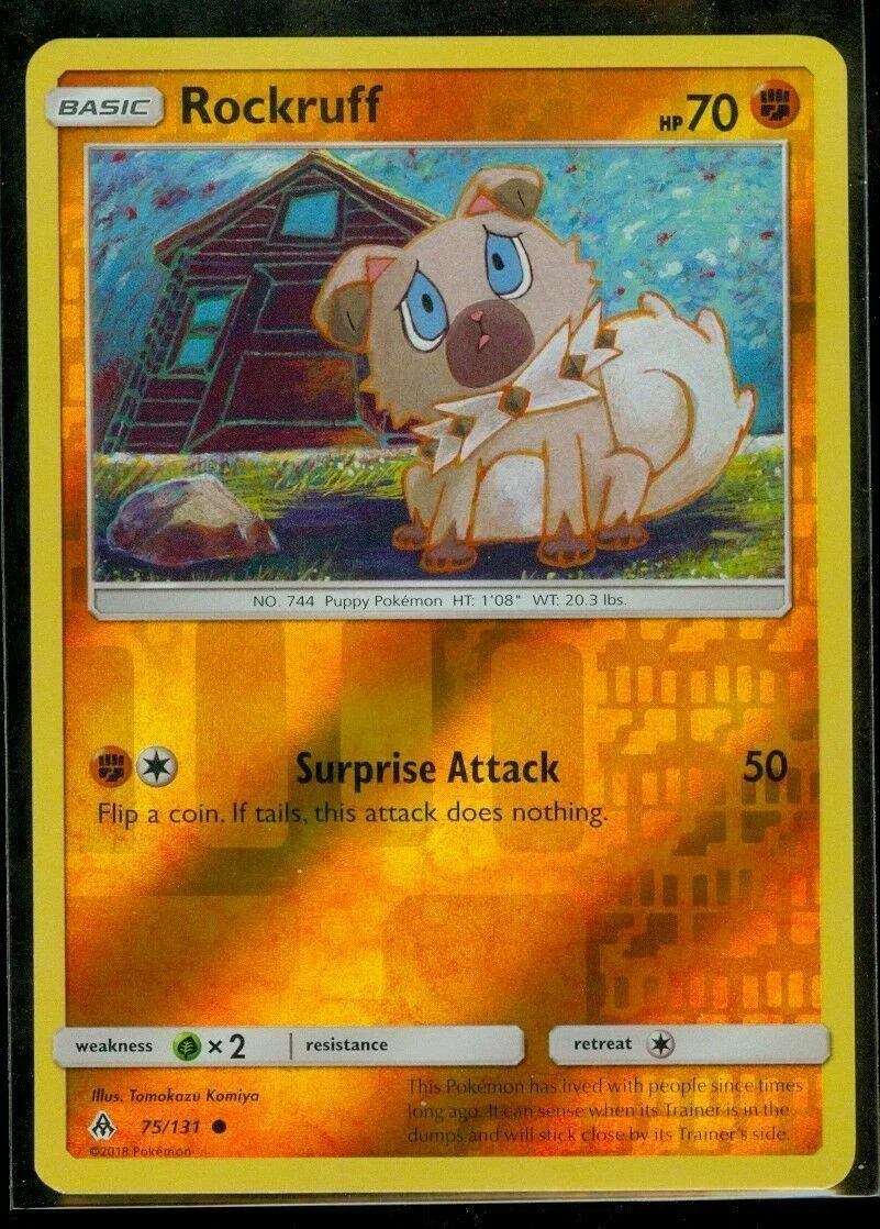 Rockruff #75 — Apocalisse Di Luce (Reverse Holo)