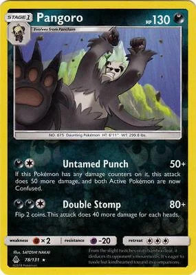 Pangoro #78 — Luz Proibida (Reverse Holo)