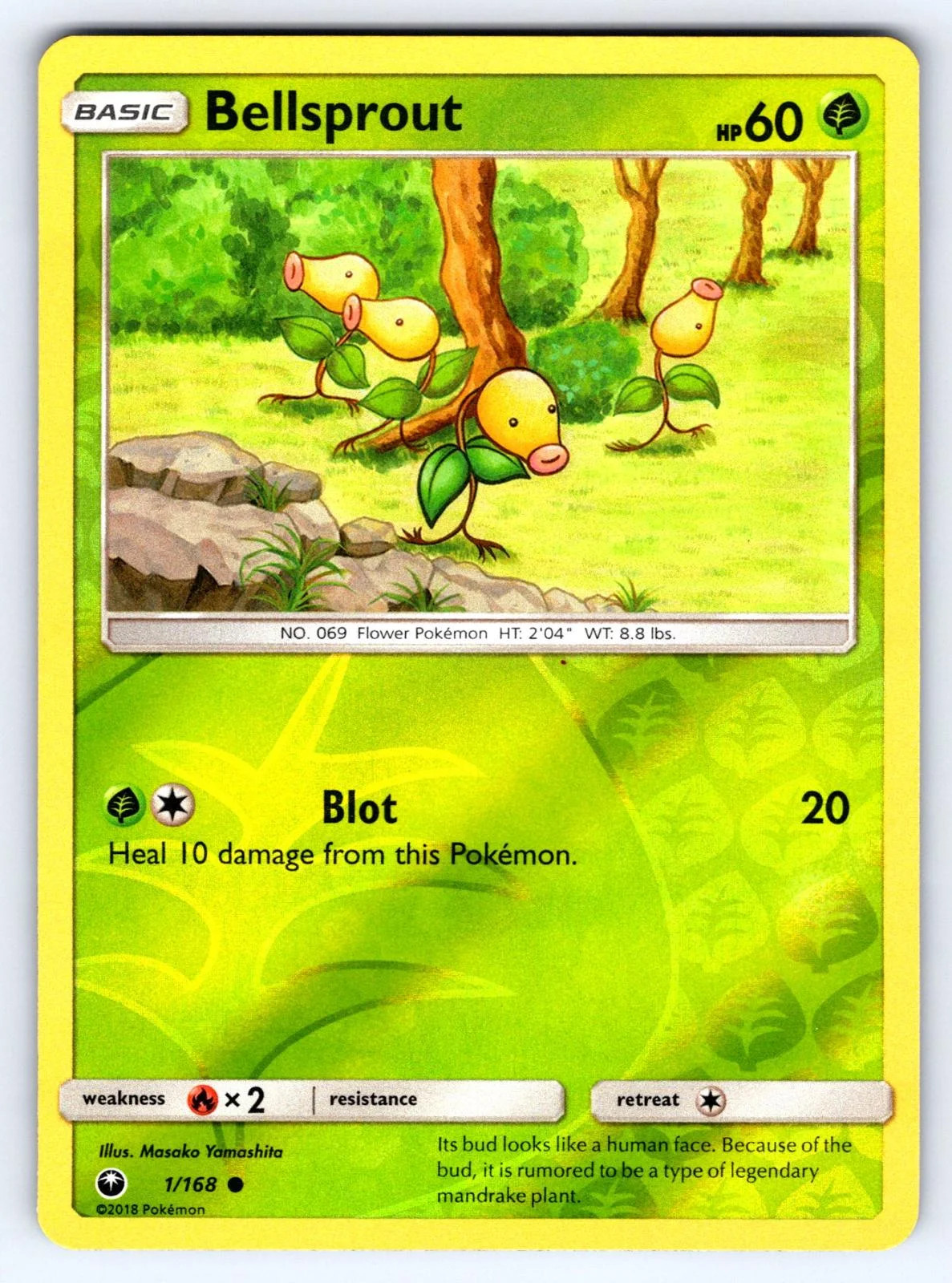Bellsprout #1 — Tempesta Astrale (Reverse Holo)