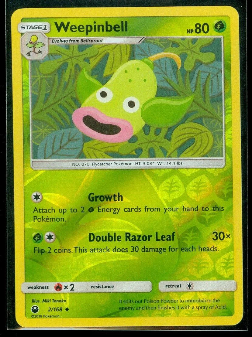 Weepinbell #2 — Tempesta Astrale (Reverse Holo)