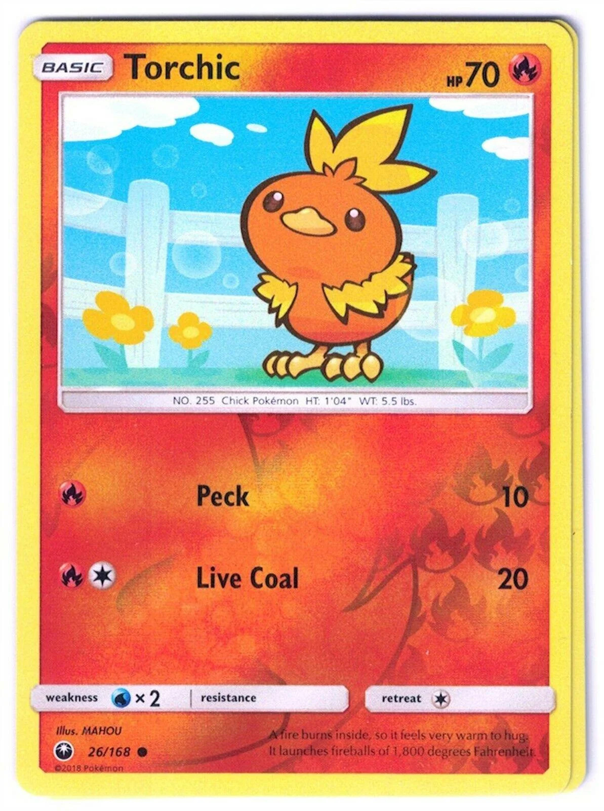 Torchic #26 — Tempesta Astrale (Reverse Holo)