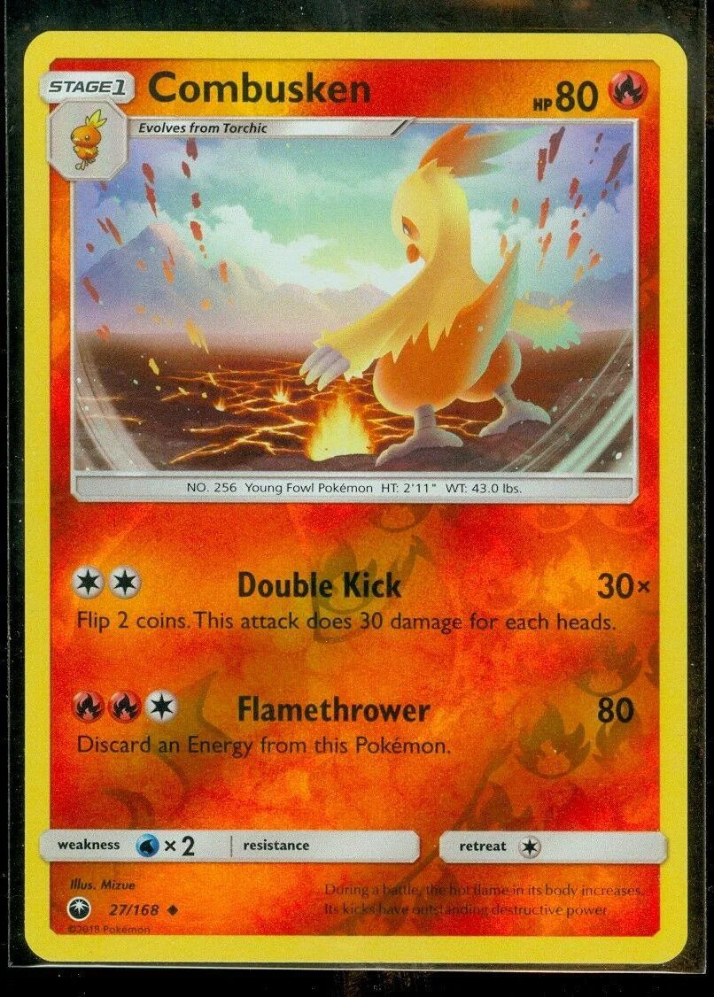 Combusken #27 — Tempesta Astrale (Reverse Holo)