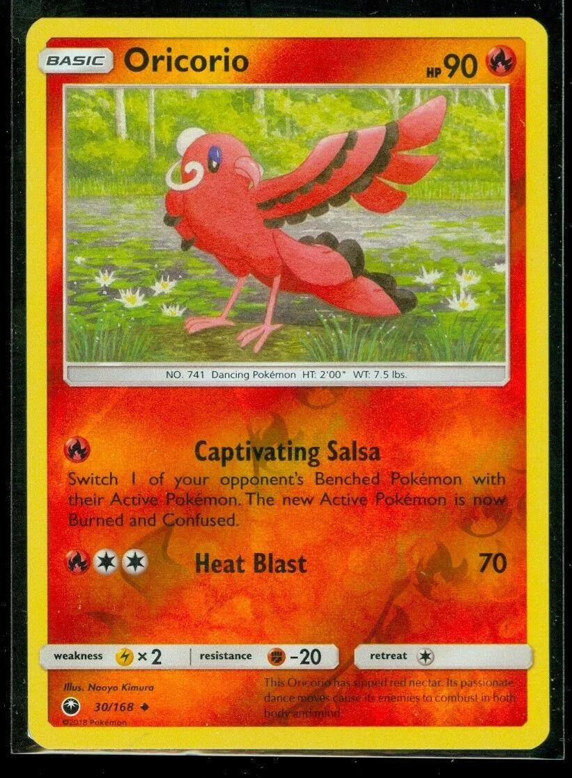 Oricorio #30 — Tempestade Celestial (Reverse Holo)
