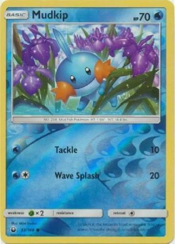 Mudkip #33 — Tempestade Celestial (Reverse Holo)