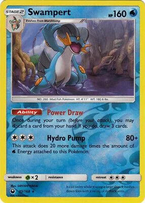 Swampert #35 — Tormenta Celestial (Reverse Holo)