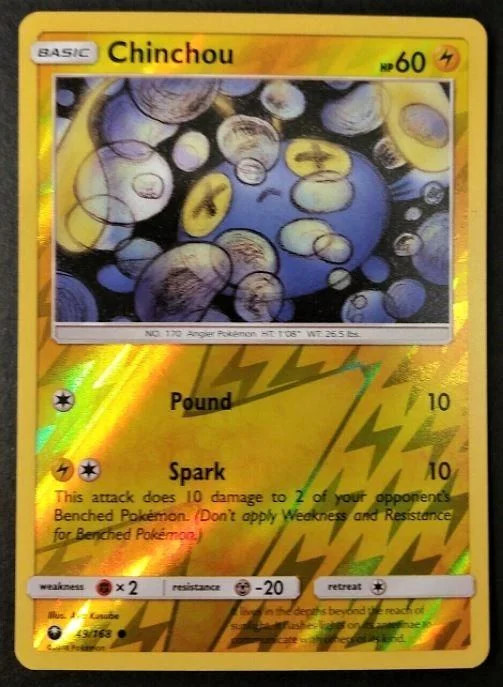 Chinchou #49 — Tormenta Celestial (Reverse Holo)