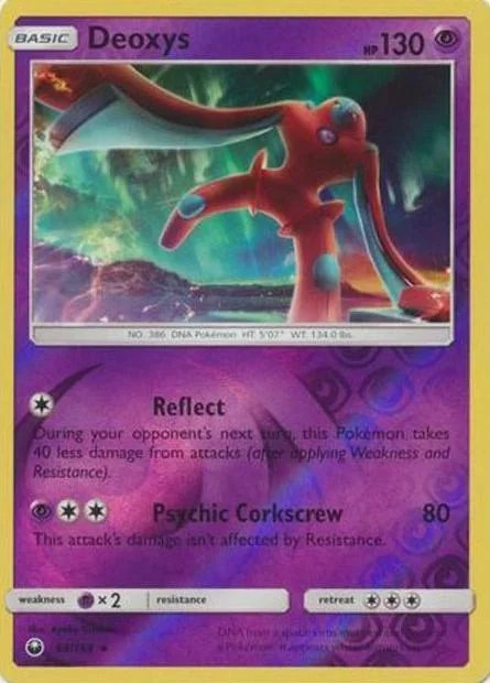 Deoxys #68 — Tempestade Celestial (Reverse Holo)