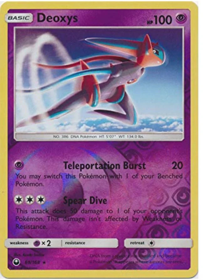 Deoxys #69 — Tempesta Astrale (Reverse Holo)