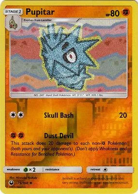 Pupitar #75 — Tormenta Celestial (Reverse Holo)