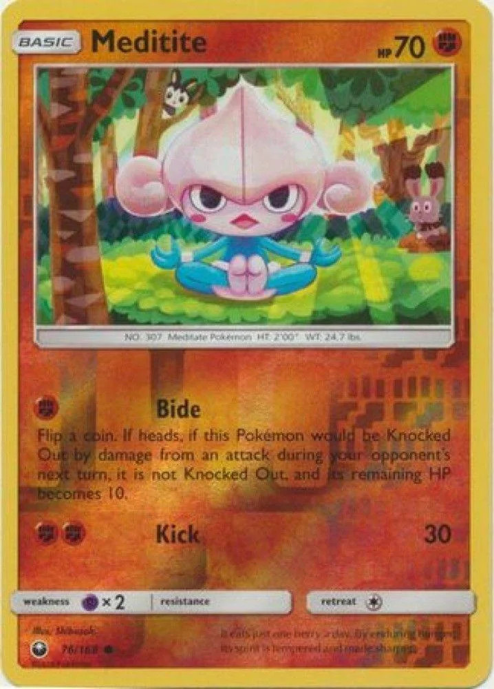 Meditite #76 — Tempestade Celestial (Reverse Holo)