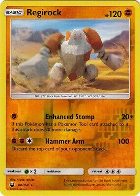 Regirock #80 — Tormenta Celestial (Reverse Holo)