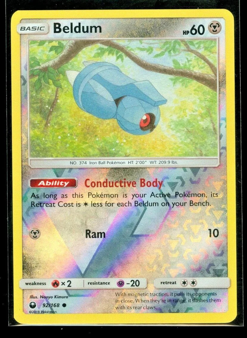 Beldum #92 — Tempestade Celestial (Reverse Holo)