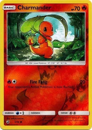 Charmander #1 — Majestad De Dragones (Reverse Holo)
