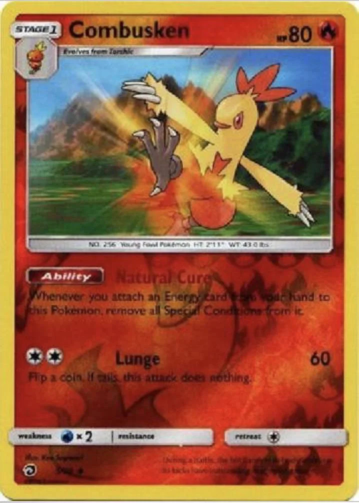 Combusken #5 — Trionfo Dei Draghi (Reverse Holo)