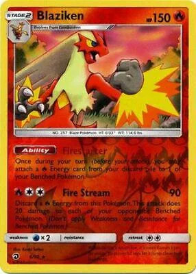 Blaziken #6 — Trionfo Dei Draghi (Reverse Holo)
