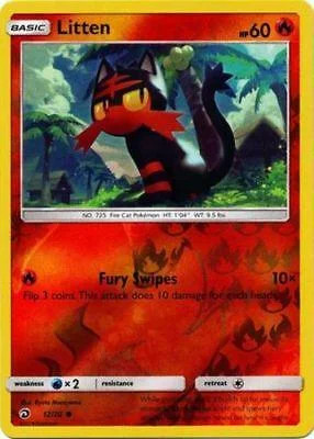 Litten #12 — Trionfo Dei Draghi (Reverse Holo)