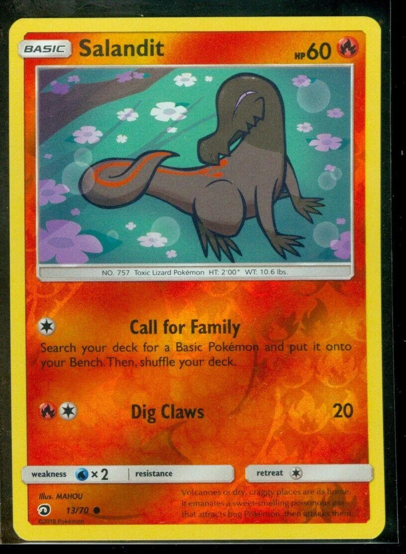 Salandit #13 — Majestad De Dragones (Reverse Holo)