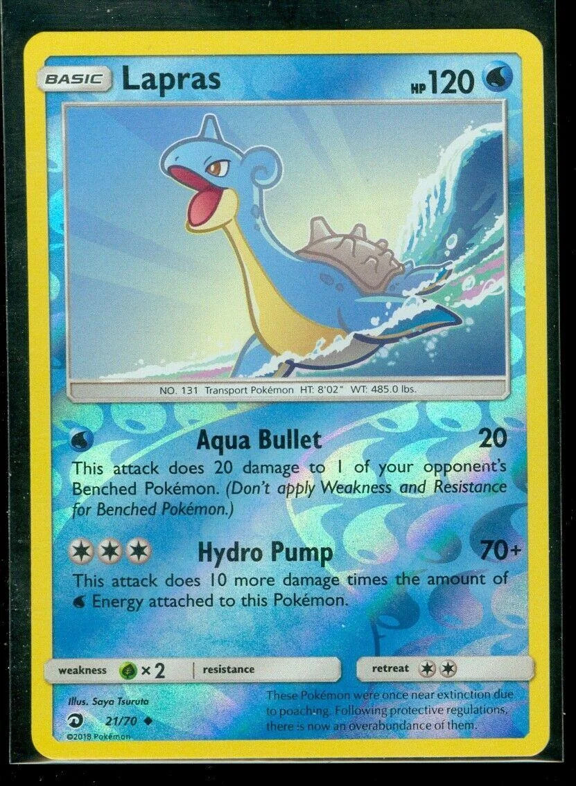 Lapras #21 — Majestät Der Drachen (Reverse Holo)