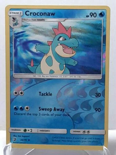 Croconaw #23 — Trionfo Dei Draghi (Reverse Holo)