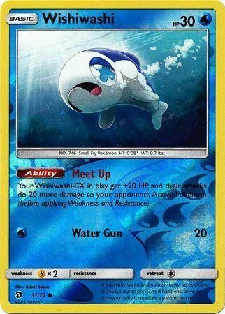 Wishiwashi #31 — Majestad De Dragones (Reverse Holo)